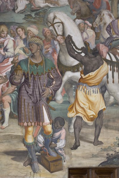 The Adoration of the Magi, Presbytery, 1578-82 by Simone Veneziano Peterzano